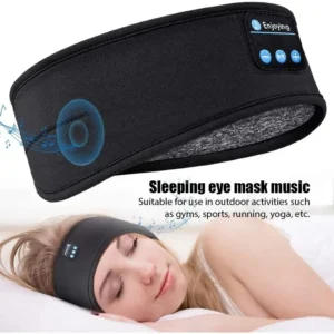 2025 Bluetooth Earphones Sports Sleeping Headband Elastic Wireless Headphones Music Eye Mask Wireless Bluetooth Headset Headband - AliExpress 44