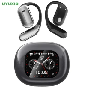 UYUXIO AI Language Translation Earbuds Real Time LCD Touch Screen Open Ear Wireless Headphone with 144 Language for Business - AliExpress 44