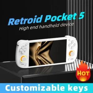 Retroid Pocket 5 SD865 5.5-inch Oled HD screen Bluetooth 5.1 Android 5000mAh battery Retro handheld handheld game console
